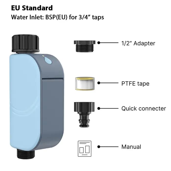 Minuterie d'arrosage de jardin intelligente Tuya WIFI