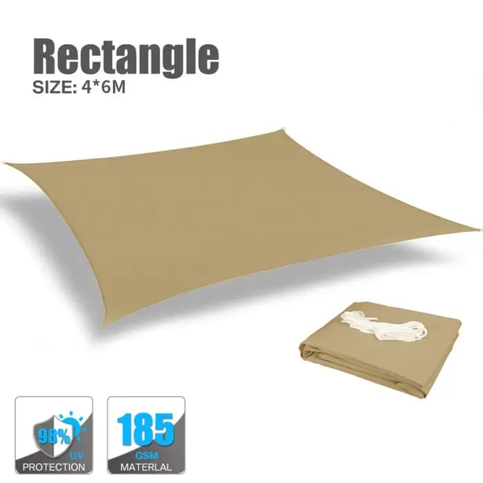 Voile d'ombrage anti-UV pour pergola