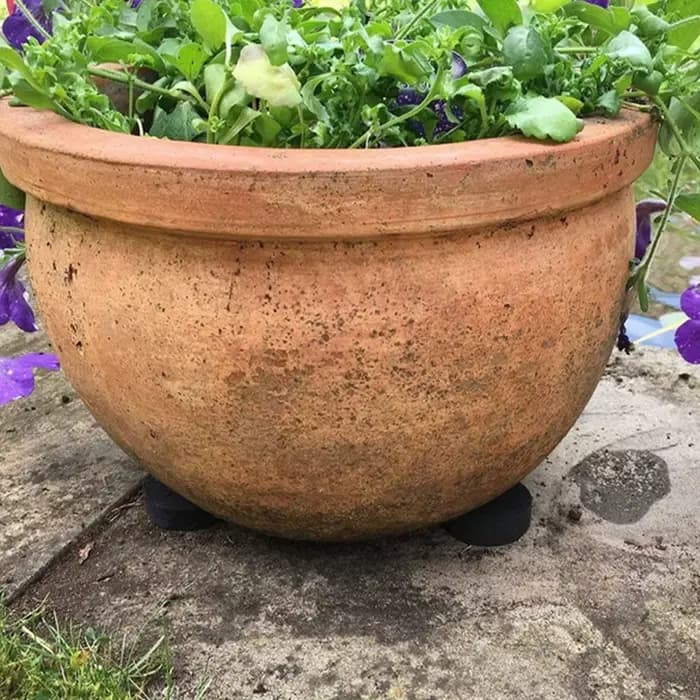 Rehausseurs de pieds en caoutchouc naturel pour pots de fleurs, polymères invisibles, accessoires de