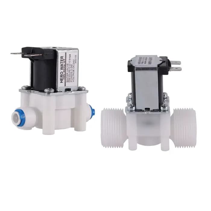 Électrovanne de Débit d'Entrée Normalement Fermée, N/C, DC 12V AC 1/2 V, 3/4, 1/4, 220 Pouces, Nouve