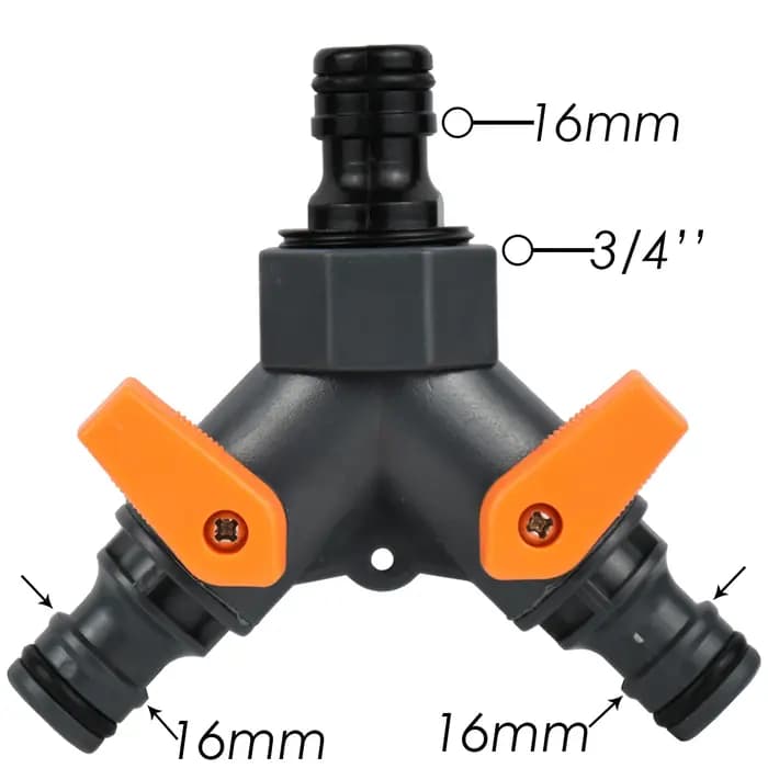 KESLA 1 3/4 1/2 pouces tuyau d'eau de jardin connecteur rapide coupleur d'extension