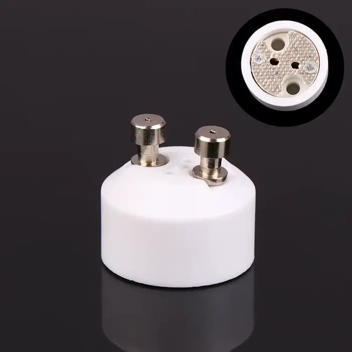 Base de douille en céramique de haute qualité GU10 à MR16, ampoule LED halogène G4 GU5.3 GY6.3 broch