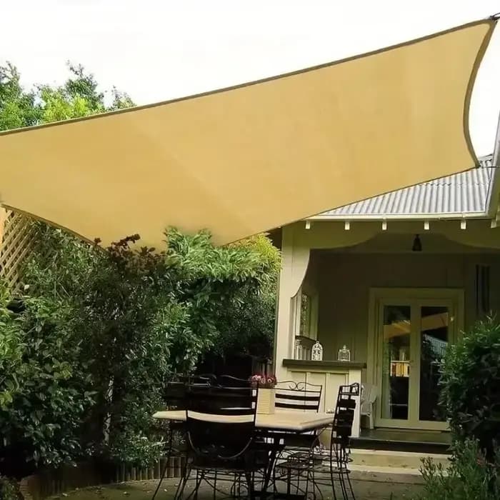 Gazebo d'extérieur épais et résistant à la chaleur, filet d'ombrage Dense pour balcon et cour, maill