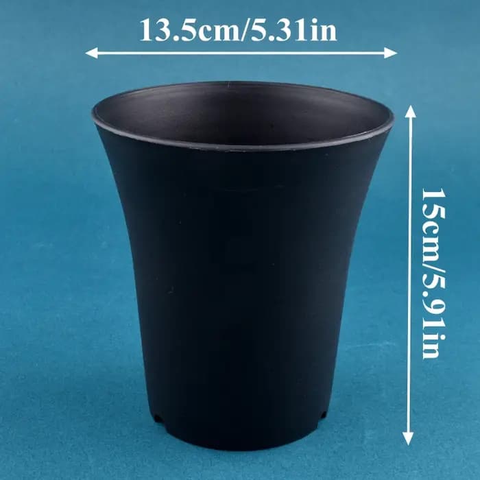 Pot de fleurs rond épaissi pour plantes succulentes