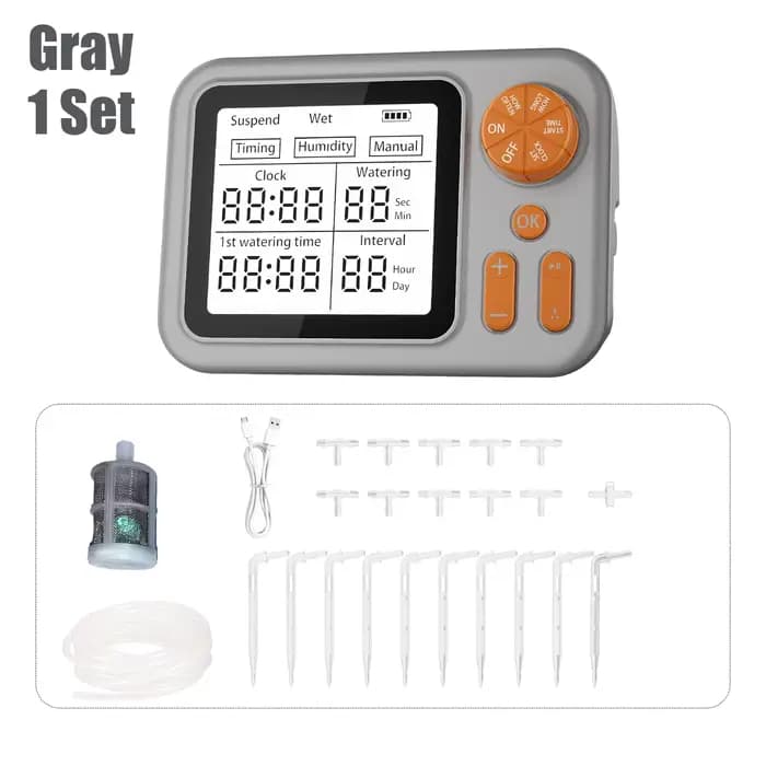 Système d'arrosage automatique pour plantes d'intérieur, kit d'irrigation goutte à goutte automatiqu