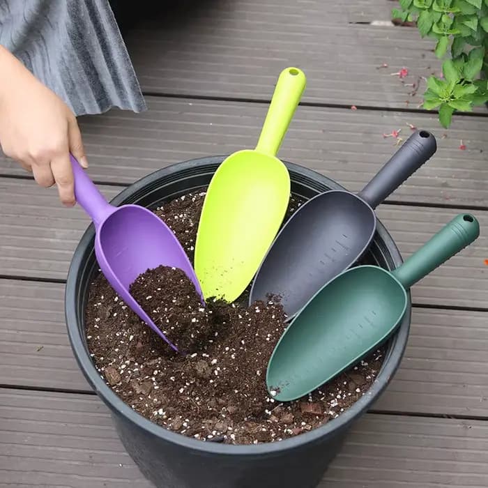 Pelle d'ameublissement du sol pour la plantation de fleurs, outils de jardinage domestique, pelle à