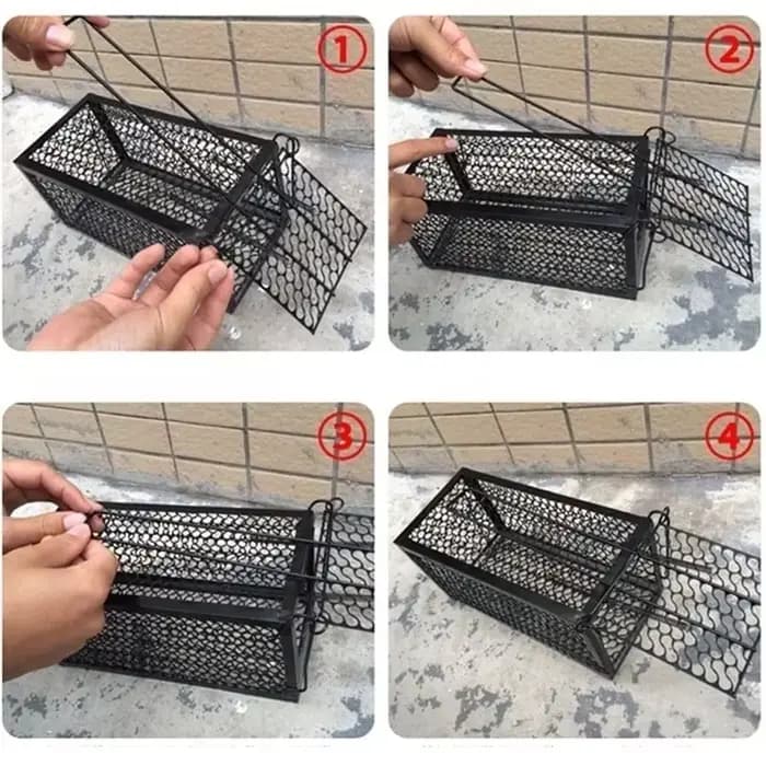 Piège à rats entièrement automatique pour l'intérieur de la maison, pour éliminer les souris, un out