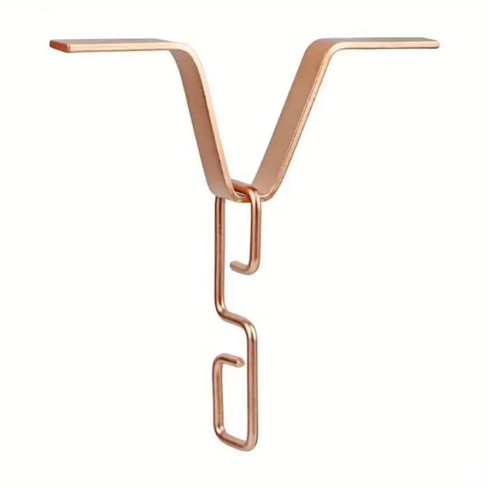 Adaptateur de gouttière à chaîne de pluie, Installation en forme de V, matériel extérieur pour caril