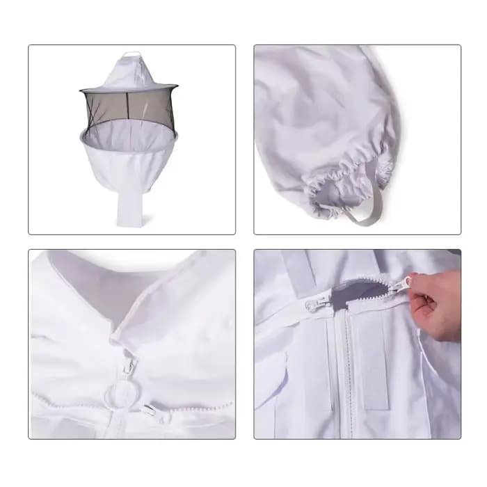 Vêtements répulsifs pour abeilles, vêtements de protection pour l'apiculture, combinaison complète d