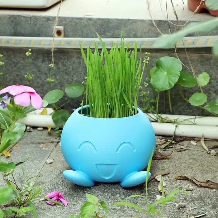 Pot de fleurs étrange, Pot de fleur d'inspiration drôle pour décoration de jardin