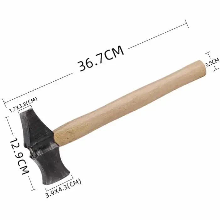 Accessoires pour outils forgés à la main avec poignées en bois pour usage domestique