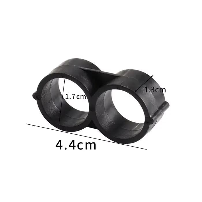 Bouchon d'extrémité pliant de 16mm, 20 pièces, coupure du débit d'eau, tuyau d'irrigation de jardin