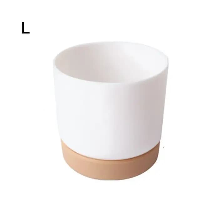 Pot de fleurs rond pour plantes succulentes et cactus