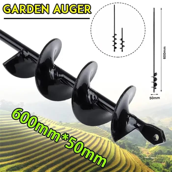 Outil de creuser de trous de tarière de jardin