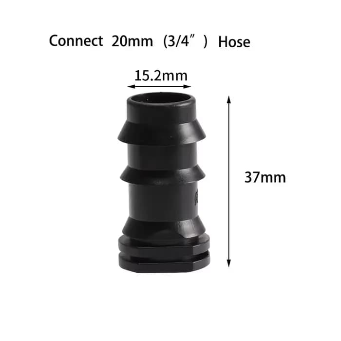 Bouchons d'extrémité de tuyau d'arrosage, 10 pièces, 16mm 20mm 25mm, joint d'eau, fermetures de tuya