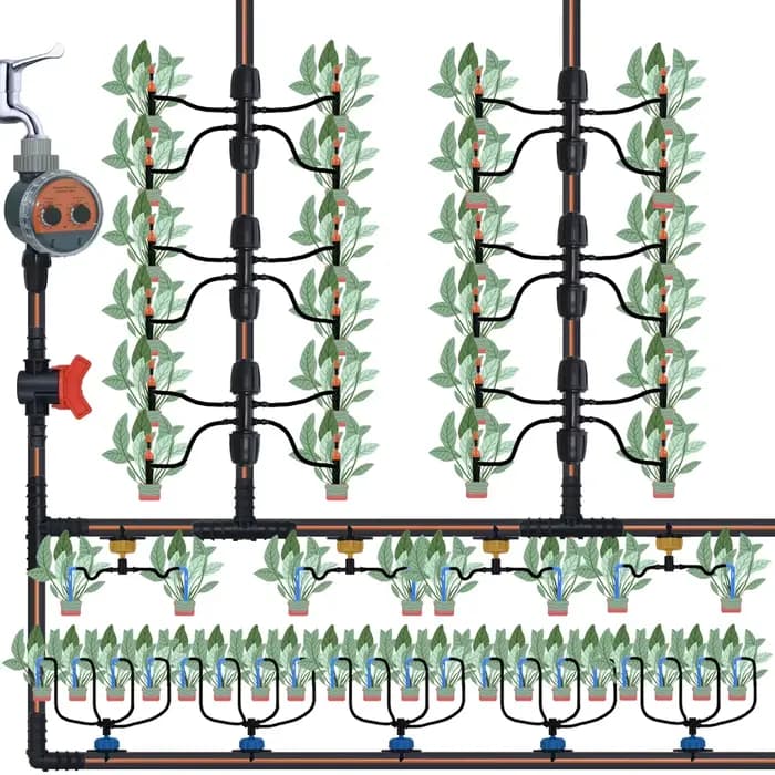 KESLA – raccords pour Irrigation goutte-à-goutte, 16mm, connecteurs, coude en t, capuchon d'accouple