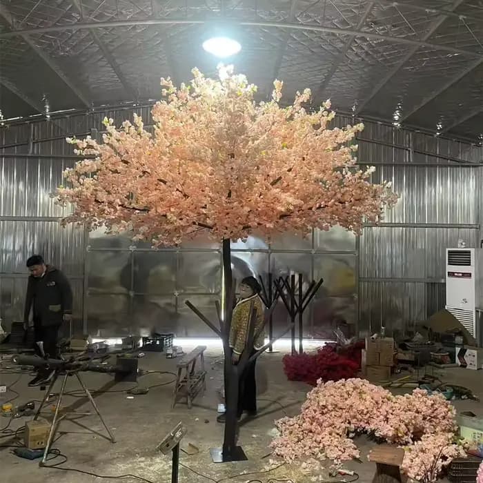 Arbre de fleurs de cerisier artificielles