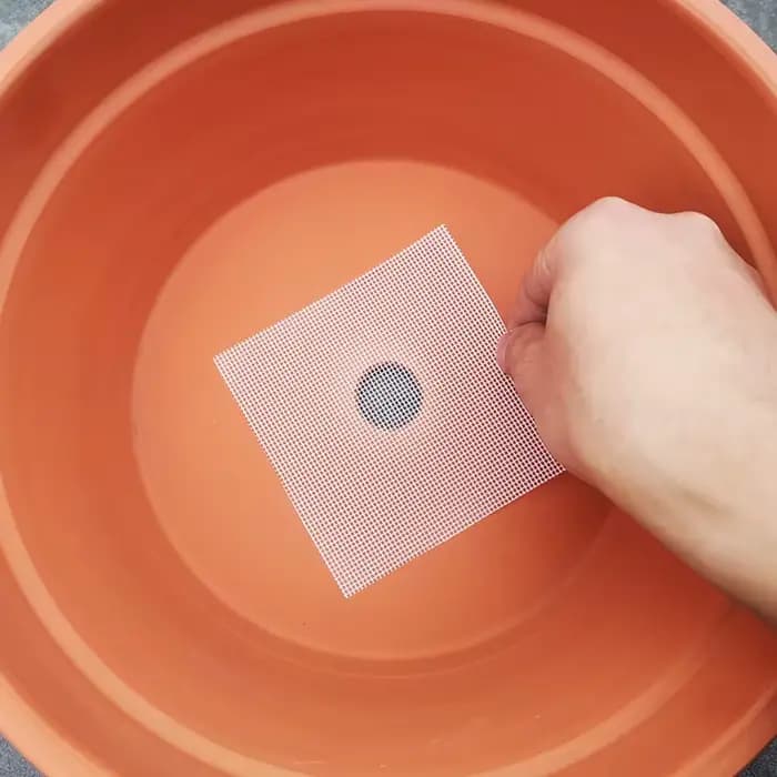 50 pièces de tampons en maille pour trous de pot