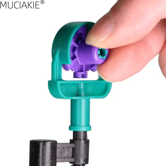 MUCIAKIE-Buses d'arrosage de jardin, angle réglable 60/90/180/270/360, avec piquet violet de 50cm