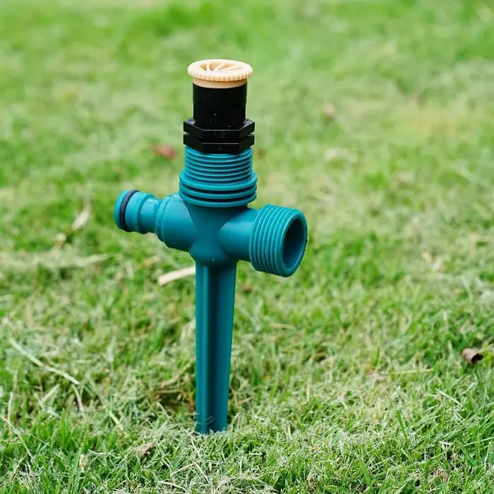 Système d'arrosage automatique de jardin, 5 pièces, rotation à 360 °, d'argile du sol agricole, pris