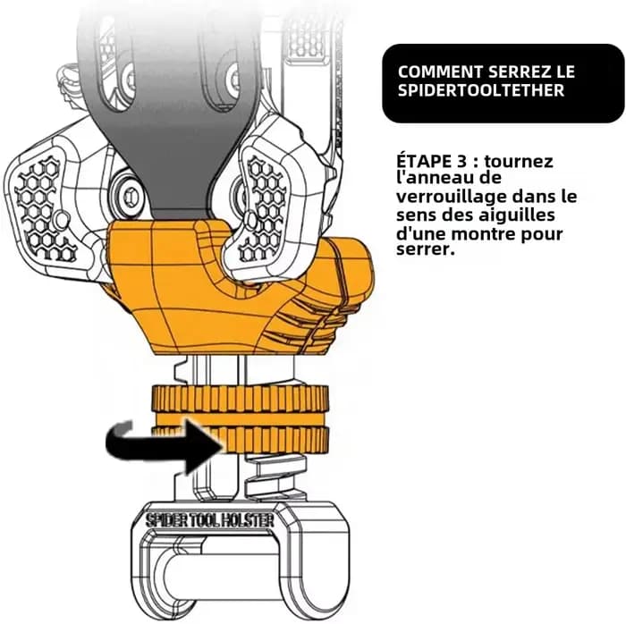Étui à outils Spider - Attache