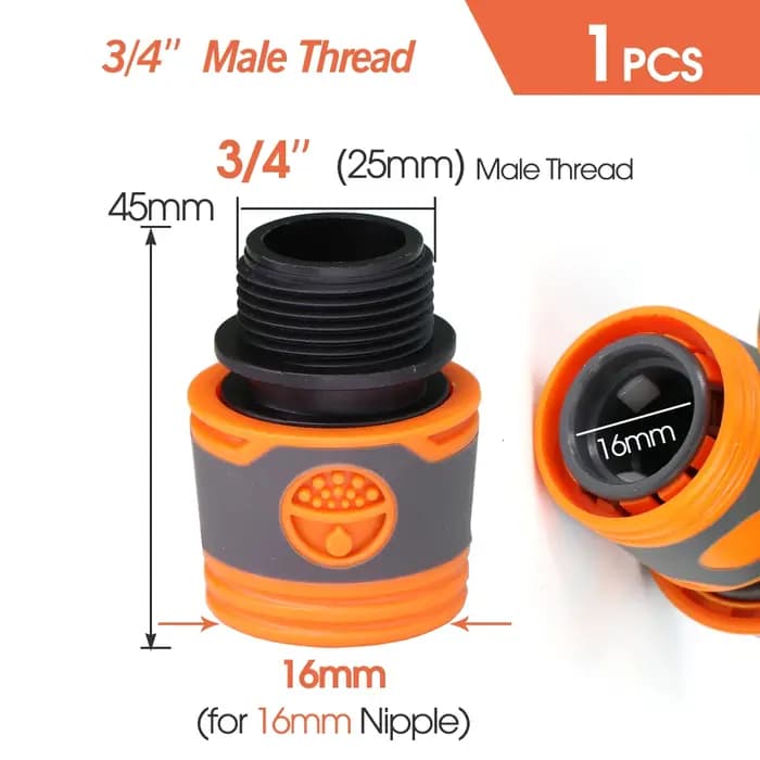 Connecteur rapide pour tuyau d'arrosage