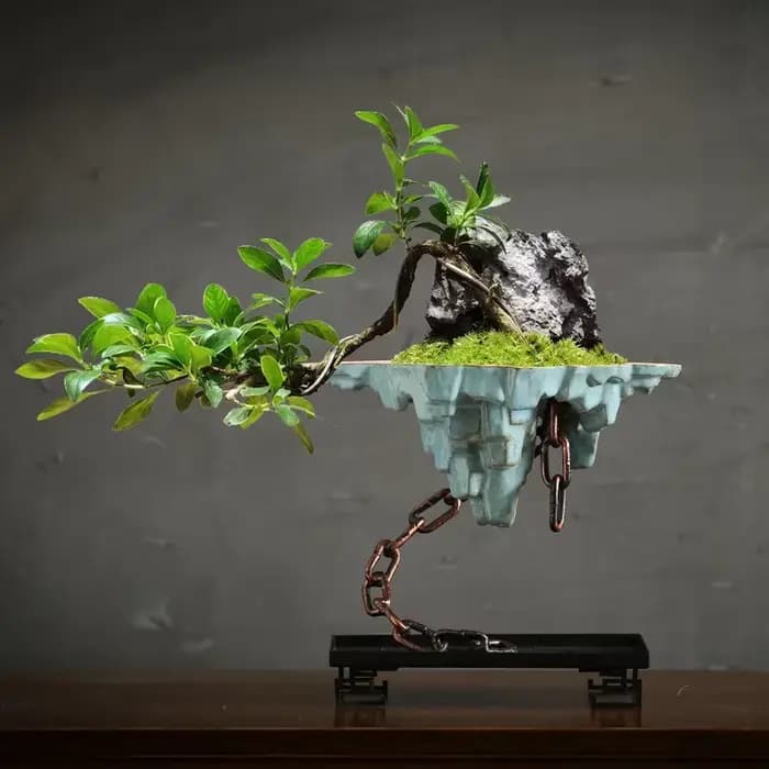 Pot de fleur en fer pour la décoration de la maison