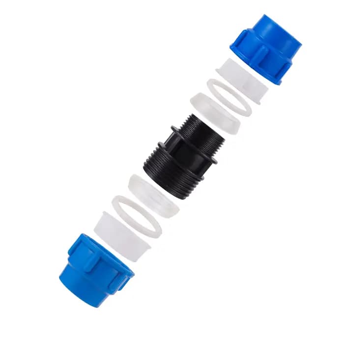 Mathiateur d'Eau de Robinet en PVC, Tube PE, Connecteur à Réduction Rapide, Jardin, Irrigation Agric