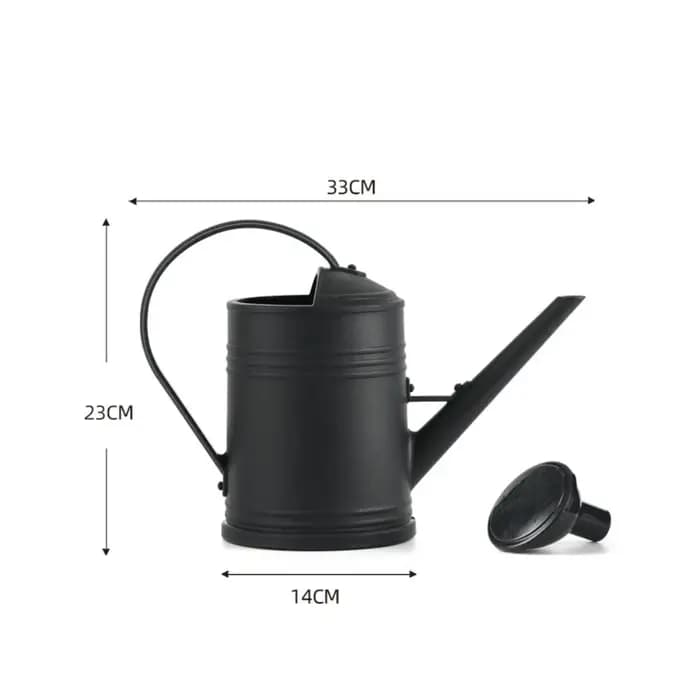 Arrosoir en plastique de grande capacité pour plantes d'intérieur, 2l, Pot à longue bouche pour plantes de jardin, pulvérisation de fleurs, bouilloire d'eau