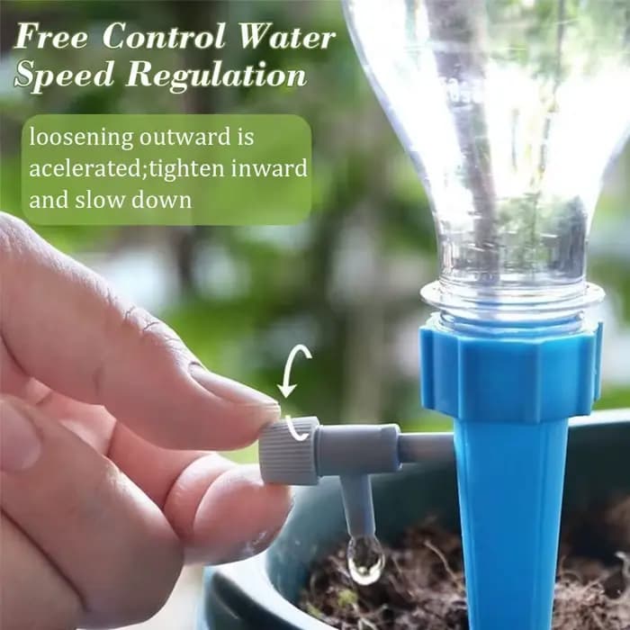 Système d'irrigation goutte-à-goutte automatique, pointe d'arrosage automatique pour plantes à fleur