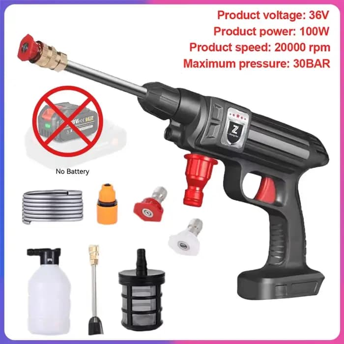 Makita – nettoyeur haute pression 30 bars, outil d'irrigation et de nettoyage de jardin sans fil, ef