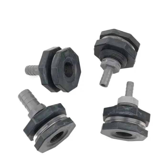 Connecteur de réservoir d'eau en PVC, Tube G1/2 à 8/10/12/16mm, adaptateur de réservoir de poisson d