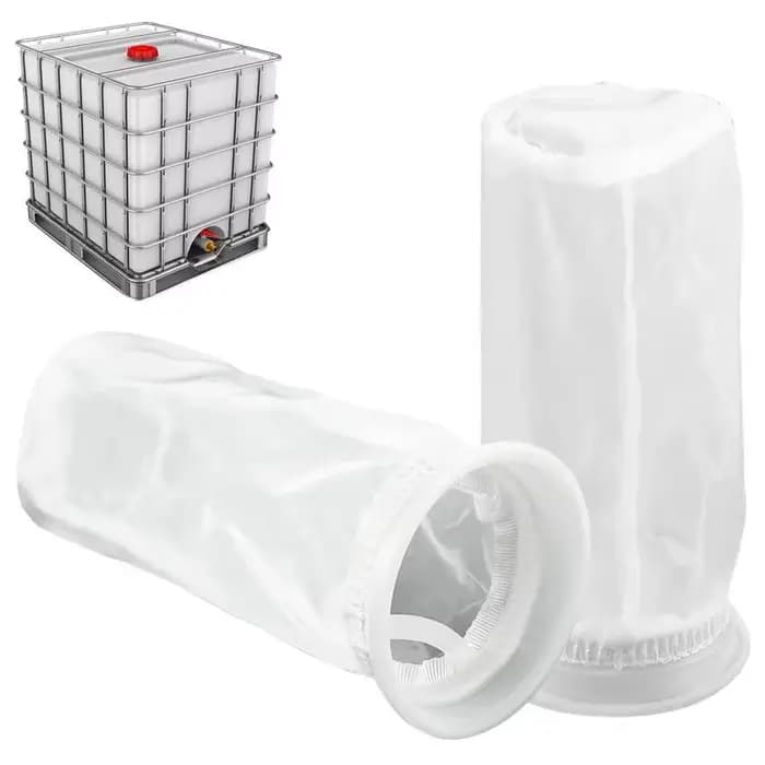 Filtre en Nylon pour réservoir d'eau IBC, 2 pièces, pour ventilation, couvercle de baril, fourre-tou