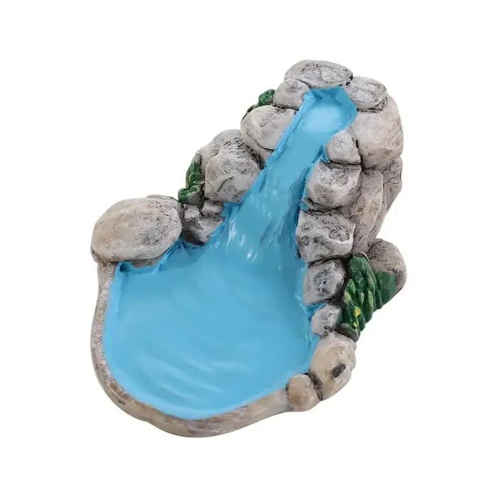 Miniature décorative en résine pour jardin, pot de bonsaï, figurines rétro, artisanat paysager, décoration DIY