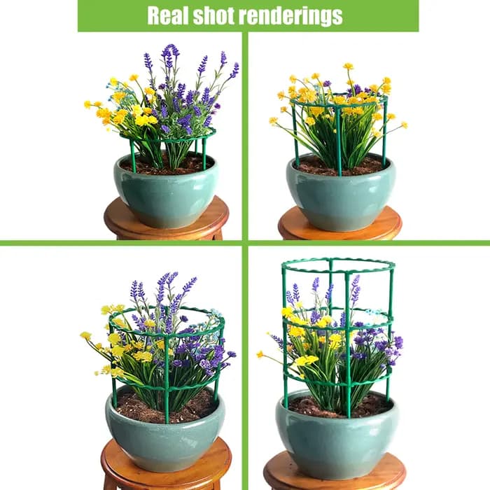 Colonne en plastique pour plantes en pot, 25/40/55/70/85cm, support pour plantes grimpantes, fleurs
