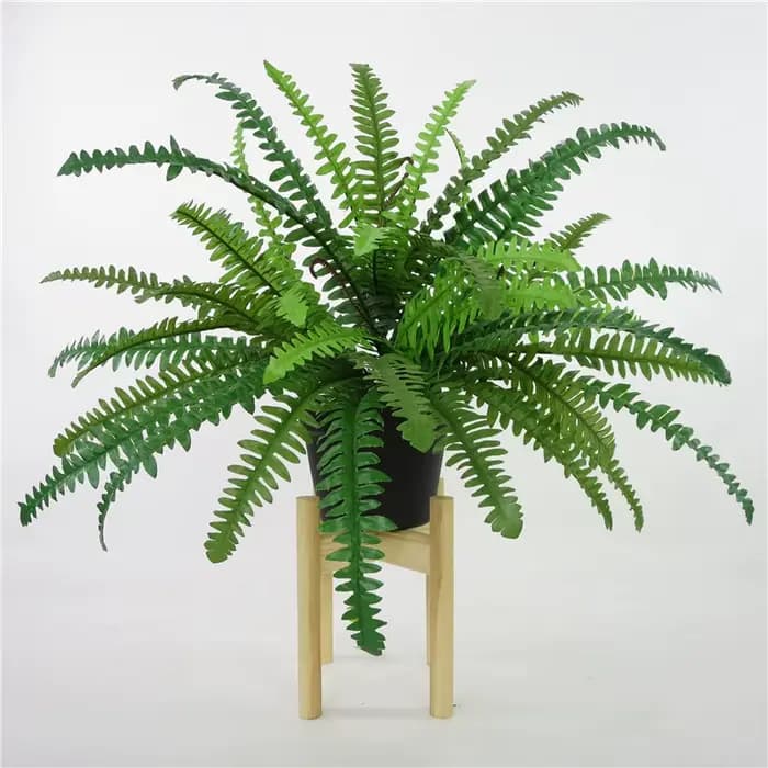 Plantes vertes artificielles en pot : herbe persane, fougère, arbre en fer. Pour micro-paysage, jardin, balcon, décoration de Noël et de la maison, accessoires photo.