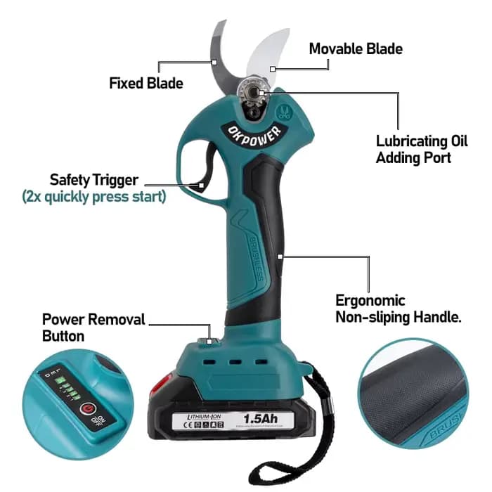 Makita – sécateur électrique sans balais