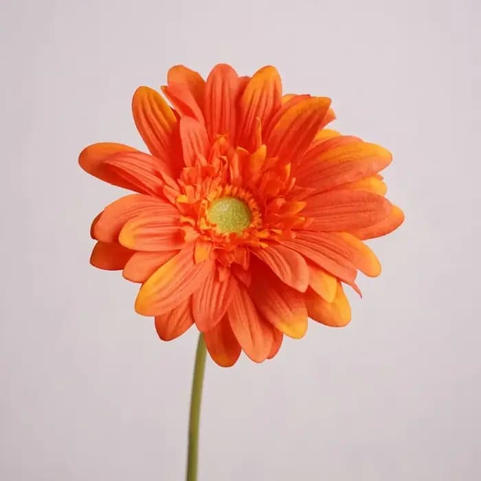 Branche de fleur artificielle Gerbera hydratante au toucher