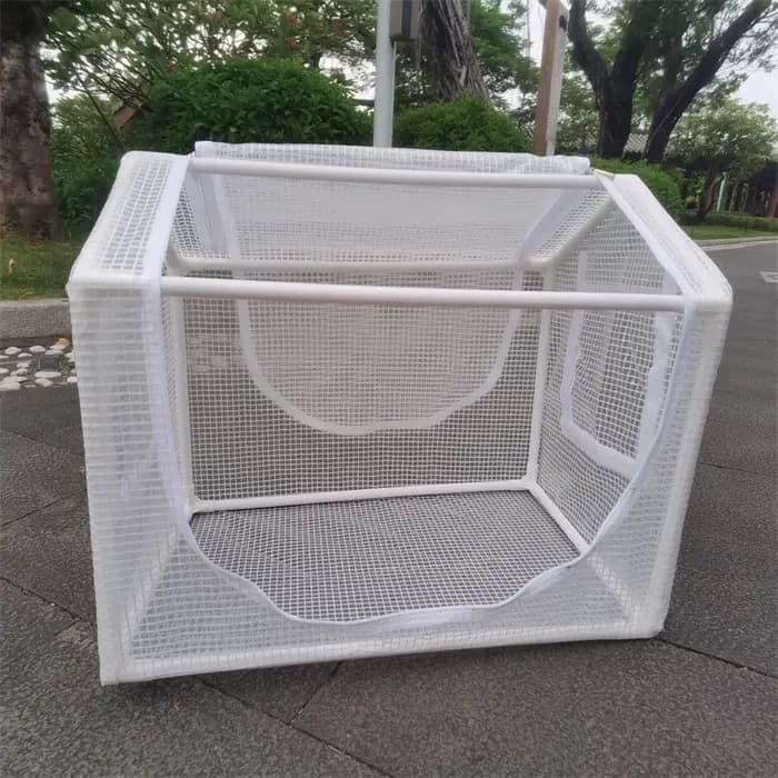 Abri de pluie de serre portable adapté à une utilisation intérieure et extérieure dans les cours - couverture transparen