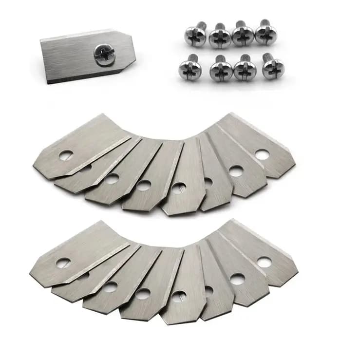 35*18*0.45mm lame de coupe tondeuse à gazon tondeuse à gazon remplacement pièce de coupe pour Husqva