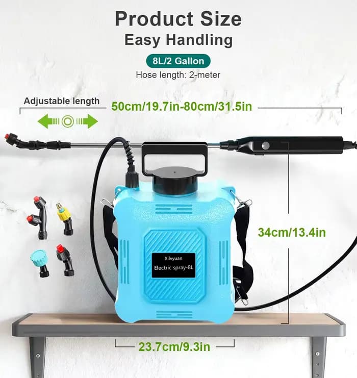 Pulvérisateur électrique de jardin 5L/8L