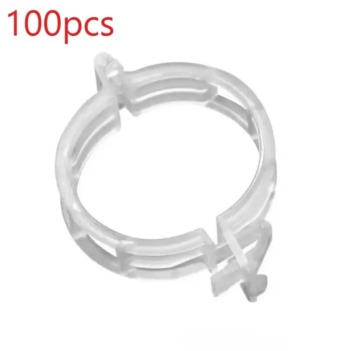 Clips de maintien de vigne réutilisables en plastique