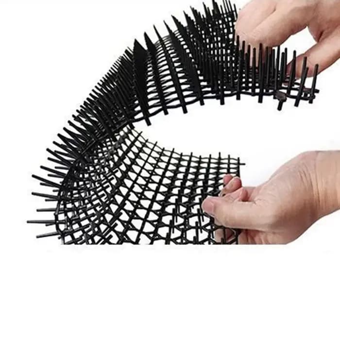 Polymères anti-chat Scat avec pointes en PP, accessoire répulsif, léger, noir, durable, toutes saiso