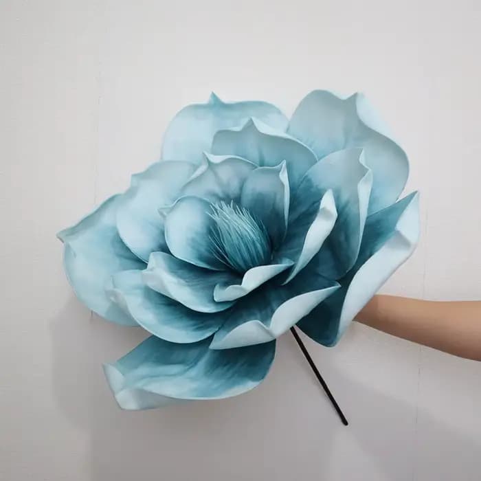 Fleur de Magnolia simulée 3D à grande échelle 30/50CM
