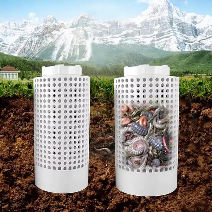 Compositeur d'insectes creusées, bac à Compost souterrains pour l'extérieur, Kit de poubelle à Compost de ferme pour lits de fleurs surélevés à la maison, taille S/L