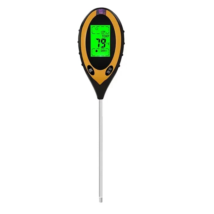 Testeur de pH du sol, testeur d'humidité du sol
