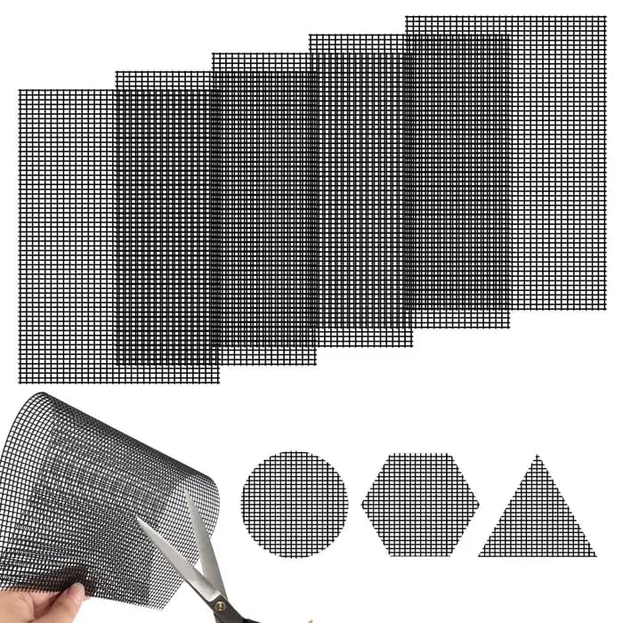 Grilles de drainage rectangulaires pour pots de fleurs