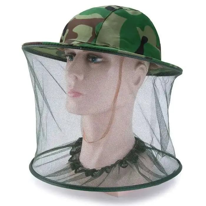 CamSolomon-Chapeau Apicole avec Moustiquaire
