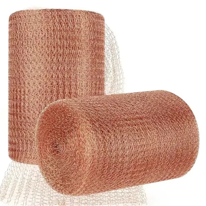 Filet de protection anti-parasites en cuivre pur tressé de 1/6/10/15m pour usine de distillation et