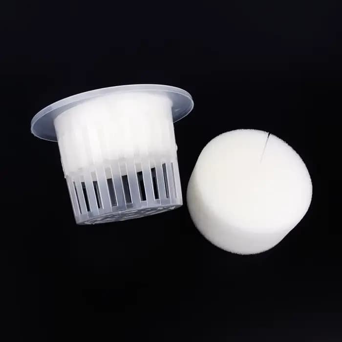 50 pièces plante pépinière maille tasse Pots support hydroponique sol cultiver Pot éponge Net coloni